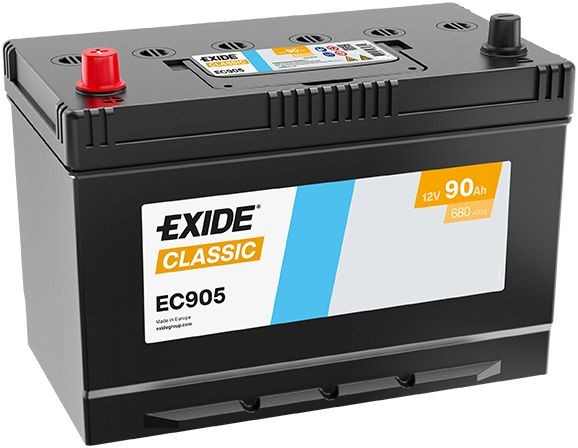 EXIDE Accu EC905 EC905 EXIDE Classic Accu