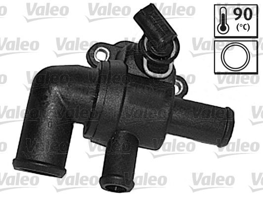 VALEO Thermostaat, koelvloeistof 820970 VALEO 820970 Koelwaterthermostaat Smart Roadster Coupe 452 originele prijs