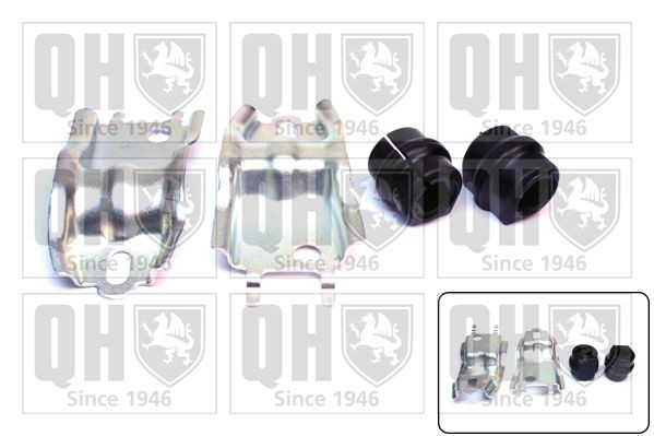 Repair Kit, stabilizer suspension QUINTON HAZELL EMBK3088 QUINTON HAZELL EMBK3088 2020 PEUGEOT 3008 anti-roll bar bushes replacement