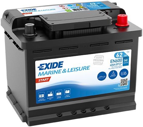 Käynnistysakku EXIDE EN600 EXIDE Start EN600: Käynnistysakku Chevy BLAZER S10 2009