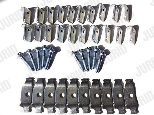 JURID Kit accessori, pastiglia freno FAC161 FAC161 Kit accessori, pastiglia freno Volkswagen CADDY JURID costo