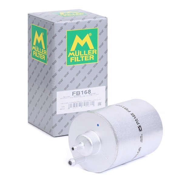 MULLER FILTER Kraftstofffilter FB168 Benzinfilter MULLER FILTER Chrysler VOYAGER FB168