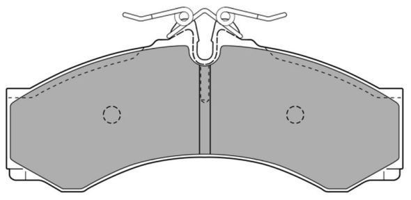 FREMAX Bremseklodser FBP-1059 FBP-1059 Bremseklodser FREMAX MERCEDES-BENZ SLK