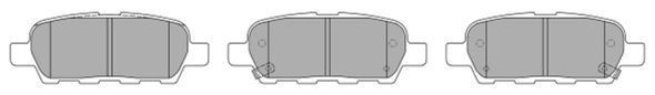 FREMAX Brake pad set FBP-1545 FBP-1545 FREMAX racing brake pads SUZUKI