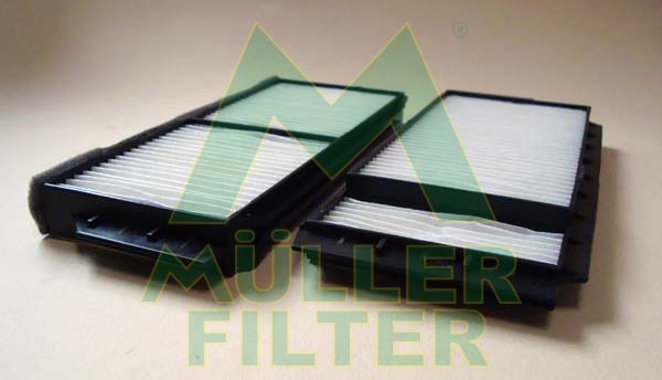 MULLER FILTER Φίλτρο, αέρας εσωτερικού χώρου FC265x2 Φίλτρο καμπίνας MULLER FILTER Mazda TRIBUTE FC265x2
