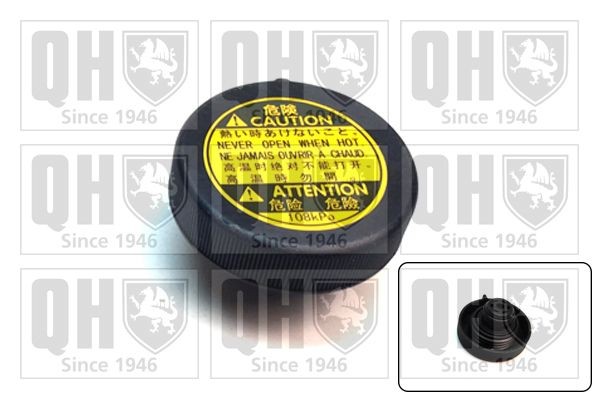 QUINTON HAZELL Tampa de fecho, recipiente de líquido de refrigeração FC552 QUINTON HAZELL FC552 originais Tampa depósito do líquido de refrigeração Toyota Corolla Verso E12 custo