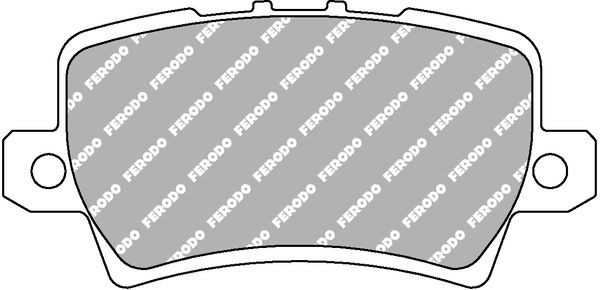 FERODO RACING Pastilhas de travão FCP1862H FERODO RACING FCP1862H originais Pastilhas de travão Honda Civic IX custo