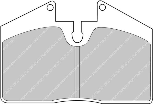 FERODO RACING Bremseklodser FCP451W FERODO RACING FCP451W Bremseklods Ferrari F355 originale