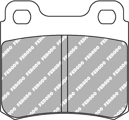 FERODO RACING Τακάκια φρένων FCP586H FERODO RACING FCP586H Αγωνιστικά τακάκια Kadett E Sedan (T85) τιμες