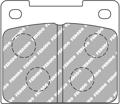 FERODO RACING Brzdové doštičky/platničky FCP809H FERODO RACING FCP809H Brzdové obloženie Volvo 142 cena