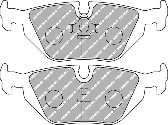 FERODO RACING Plaquettes de frein FCP850H FERODO RACING FCP850H d'origine Plaquette de frein sport BMW Z3 Coupe coût
