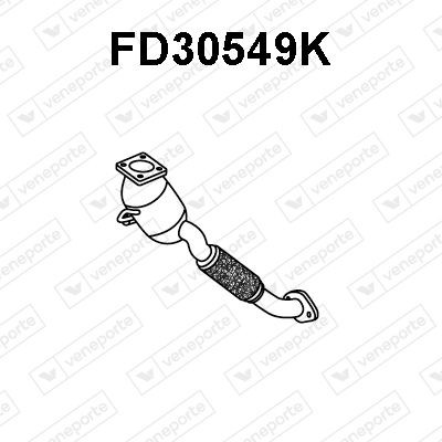 VENEPORTE Katalysator FD30549K Katalysator VENEPORTE Ford TRANSIT FD30549K