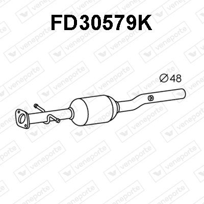 VENEPORTE Katalysator FD30579K VENEPORTE Katalysator FORD FD30579K