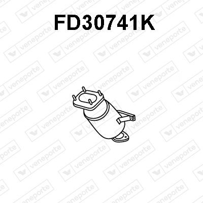 VENEPORTE Catalyseur FD30741K Pré catalyseur VENEPORTE TRANSIT FD30741K pas cher