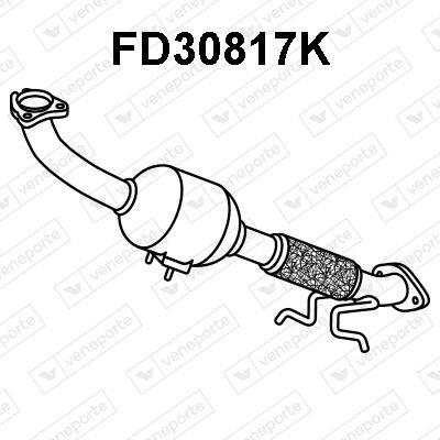 VENEPORTE Katalysator FD30817K FD30817K VENEPORTE katalytisk omvandlare FORD COUGAR