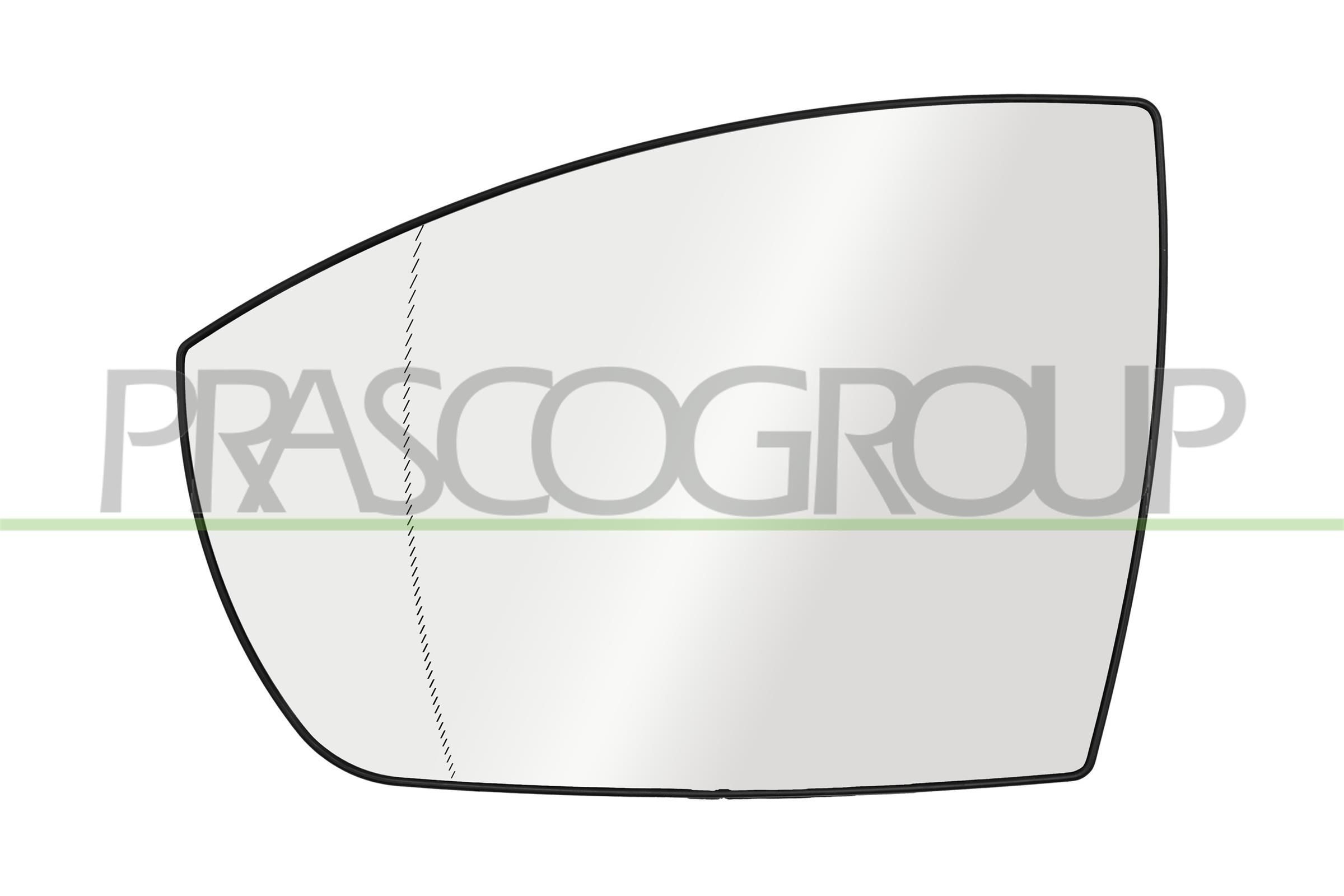 Peegliklaas, Välispeegel PRASCO FD7507504 PRASCO FD7507504 Peegliklaas eesmine vasak parem Ford ECOSPORT 2007