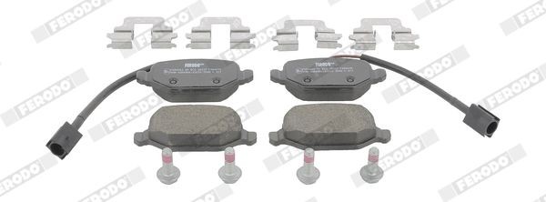 Brake pad set FERODO FDB4692 FERODO FDB4692 2001 FIAT PALIO brake pads replacement