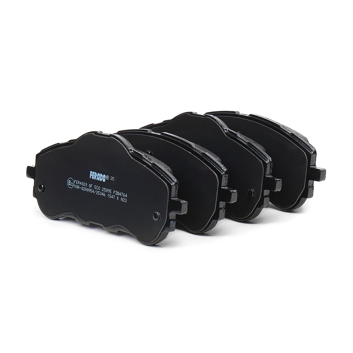 FERODO Pastilhas de travão FDB4764 FERODO Jogo de pastilhas para travão de disco DACIA FDB4764