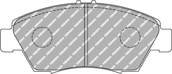 FERODO RACING Τακάκια φρένων FDS776 FERODO RACING FDS776 Τακάκια δισκόφρενων Honda Civic V Coupe φθηνά
