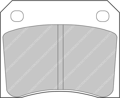 FERODO RACING Bremseklodser FDS815 FERODO RACING FDS815 V8 Virage Bremseklodser pris