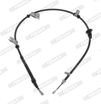 FERODO Żażné lanko parkovacej brzdy FHB434549 Lanko ručnej brzdy FERODO Mitsubishi COLT FHB434549