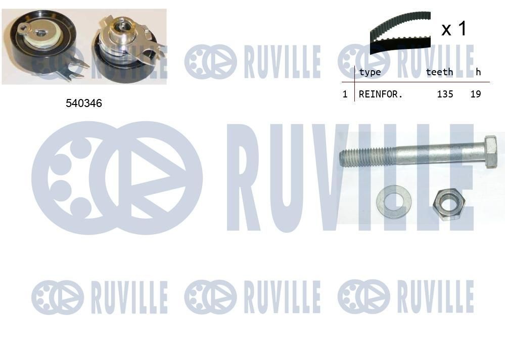 RUVILLE Strammehjul, tandrem 56111 56111 Strammehjul, tandrem HONDA NSX RUVILLE