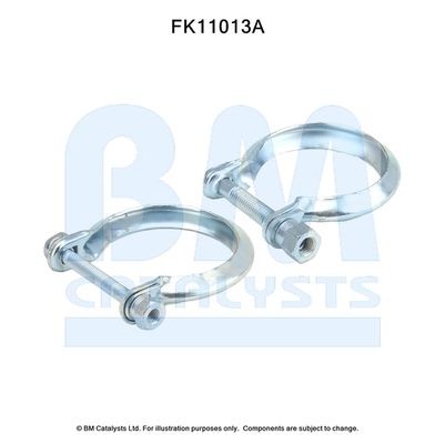 Kit de montagem, filtro de fuligem / partículas BM CATALYSTS FK11013 BM CATALYSTS FK11013 Flexível de escape MINI COUNTRYMAN 2010