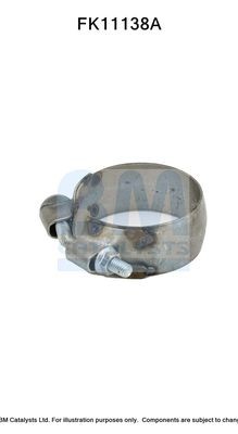 BM CATALYSTS Monteringssæt, sod- / partikelfilter FK11138 Flex udstødningsrør BM CATALYSTS BMW 5-serie FK11138