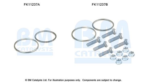 BM CATALYSTS Montaaæikomplekt, tahma- / partiklifilter FK11237 BM CATALYSTS FK11237 Summuti sukk HONDA FR-V (BE) odava hinnaga