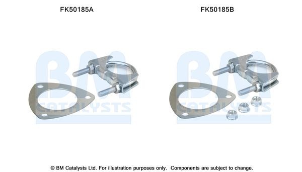 BM CATALYSTS Montagesatz, Abgasrohr FK50185 Montagesatz Auspuff BM CATALYSTS OMEGA FK50185 günstig