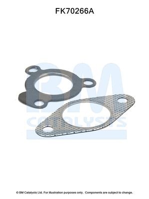 BM CATALYSTS Korjaussarja, pakoputki FK70266 FK70266 BM CATALYSTS Pakoputken asennussarja MAZDA DEMIO