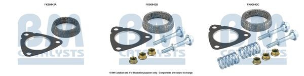 BM CATALYSTS Montagesæt, katalysator FK90842 BM CATALYSTS FK90842 Montagesæt katalysator RENAULT ESPACE hvad koster