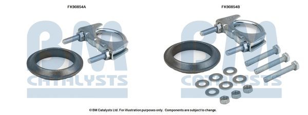 BM CATALYSTS Monteringssett, katalysator FK90854 FK90854 Monteringssett katalysator VW T-CROSS BM CATALYSTS