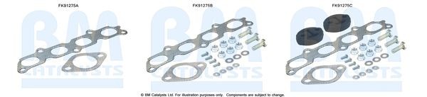 BM CATALYSTS Montaažikomplekt, Katalüsaator FK91275 BM CATALYSTS FK91275 Montaaæikomplekt katalüsaator Volvo 850 Kombi odav