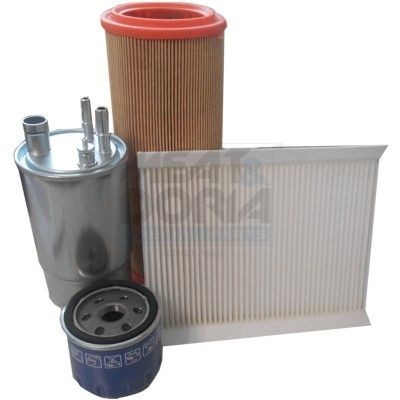 MEAT & DORIA Σετ φίλτρων FKFIA027 MEAT & DORIA FKFIA027 Σετ φίλτρων Renault Laguna 3 Grandtour τιμες