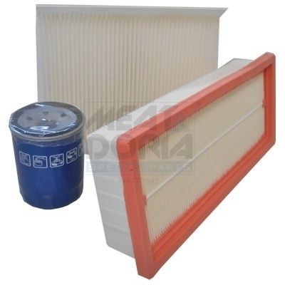 MEAT & DORIA Filter kit FKFIA035 MEAT & DORIA FKFIA035 MAZDA 929 II Coupe (HB) filter set replacement