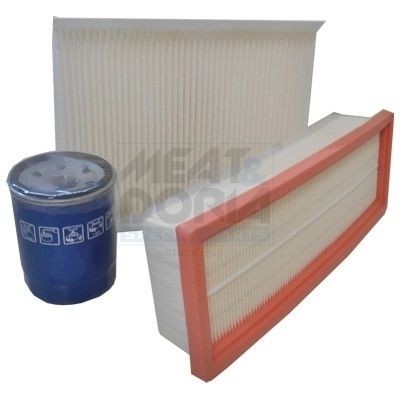 MEAT & DORIA Filter kit FKFIA036 MEAT & DORIA FKFIA036 MAZDA 929 II Coupe (HB) service kit & filter set replacement