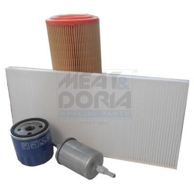 MEAT & DORIA Filtersett FKFIA093 MEAT & DORIA FKFIA093 Filtersett Jaguar XF Sportbrake 250 billige