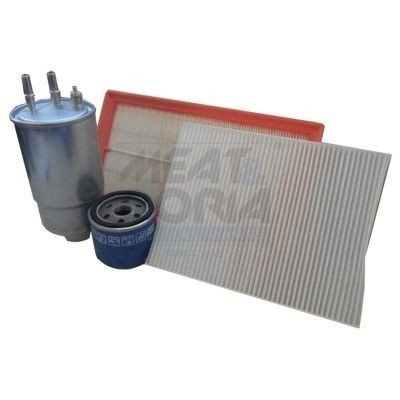 MEAT & DORIA Filterset FKFIA208 Ford KA Onderhoudspakket en filterset MEAT & DORIA FKFIA208