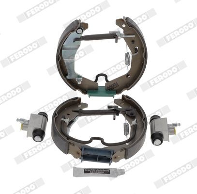 FERODO Pidurikomplekt, trummelpidur FMK617 FMK617 MAXI KIT Pidurikomplekt, trummelpidur SUZUKI GRAND VITARA FERODO