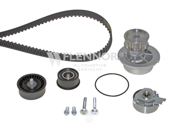FLENNOR Kit de distribution + pompe à eau FP04388V-1 Kit de pompe à eau et courroie de distribution SEAT FLENNOR FP04388V-1