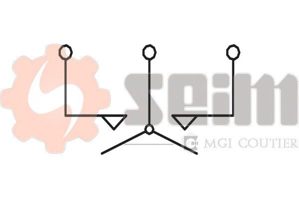 SEIM Kontakt, baklygte FR118 SEIM Baklyskontakt DACIA FR118