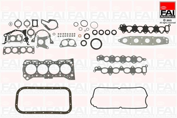 FAI AutoParts Motor pakking, complete set FS1208 FAI AutoParts FS1208 Motor pakkingen Suzuki Swift mk2 prijs