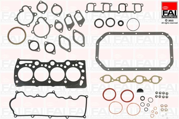 FAI AutoParts Kompletná sada tesnení motora FS907 Sada tesnení kľukovej skrine OPEL FAI AutoParts FS907
