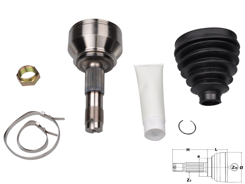 FAST Jeu de joints, arbre de transmission FT25080K FAST FT25080K d'origine Tête de cardan Ducato 3 coût