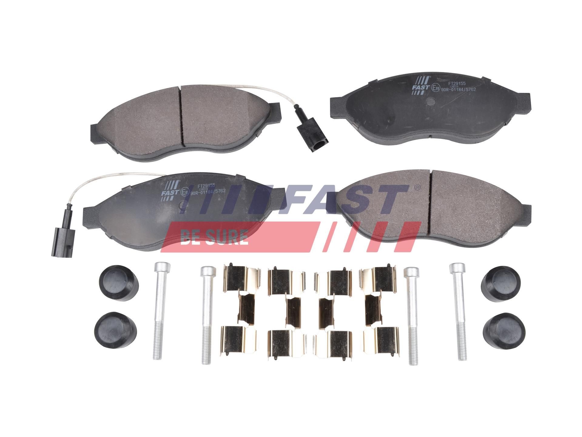 FAST Piduriklotsid FT29155 FT29155 Piduriklotsid FAST FIAT PUNTO