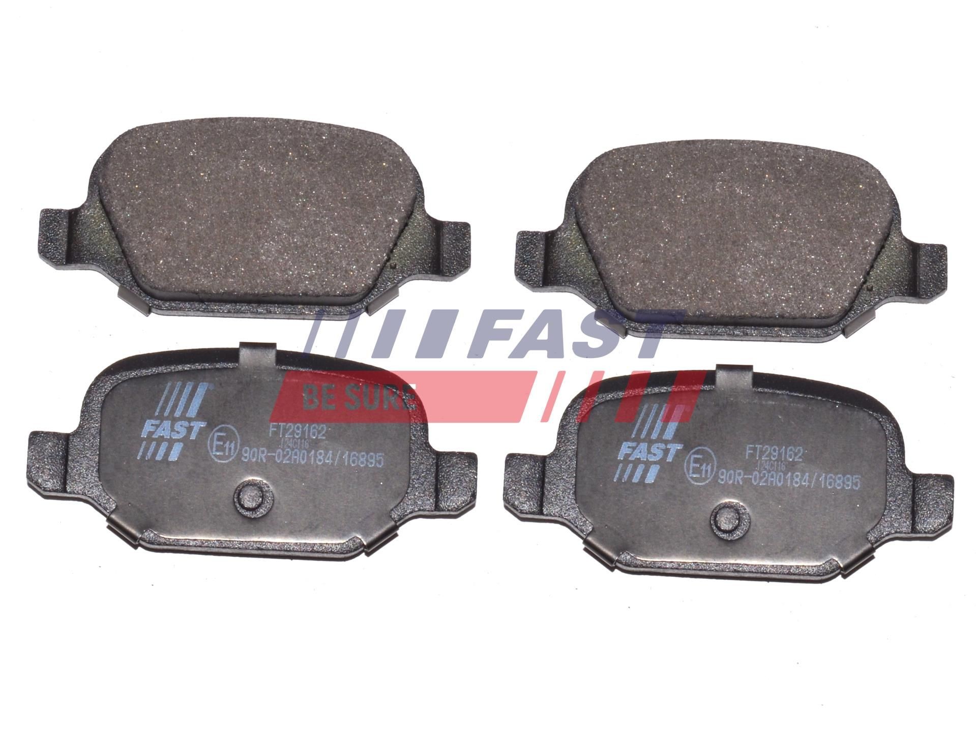 FAST Bremseklosser FT29162 Bremseklosser FAST PUNTO FT29162 billige