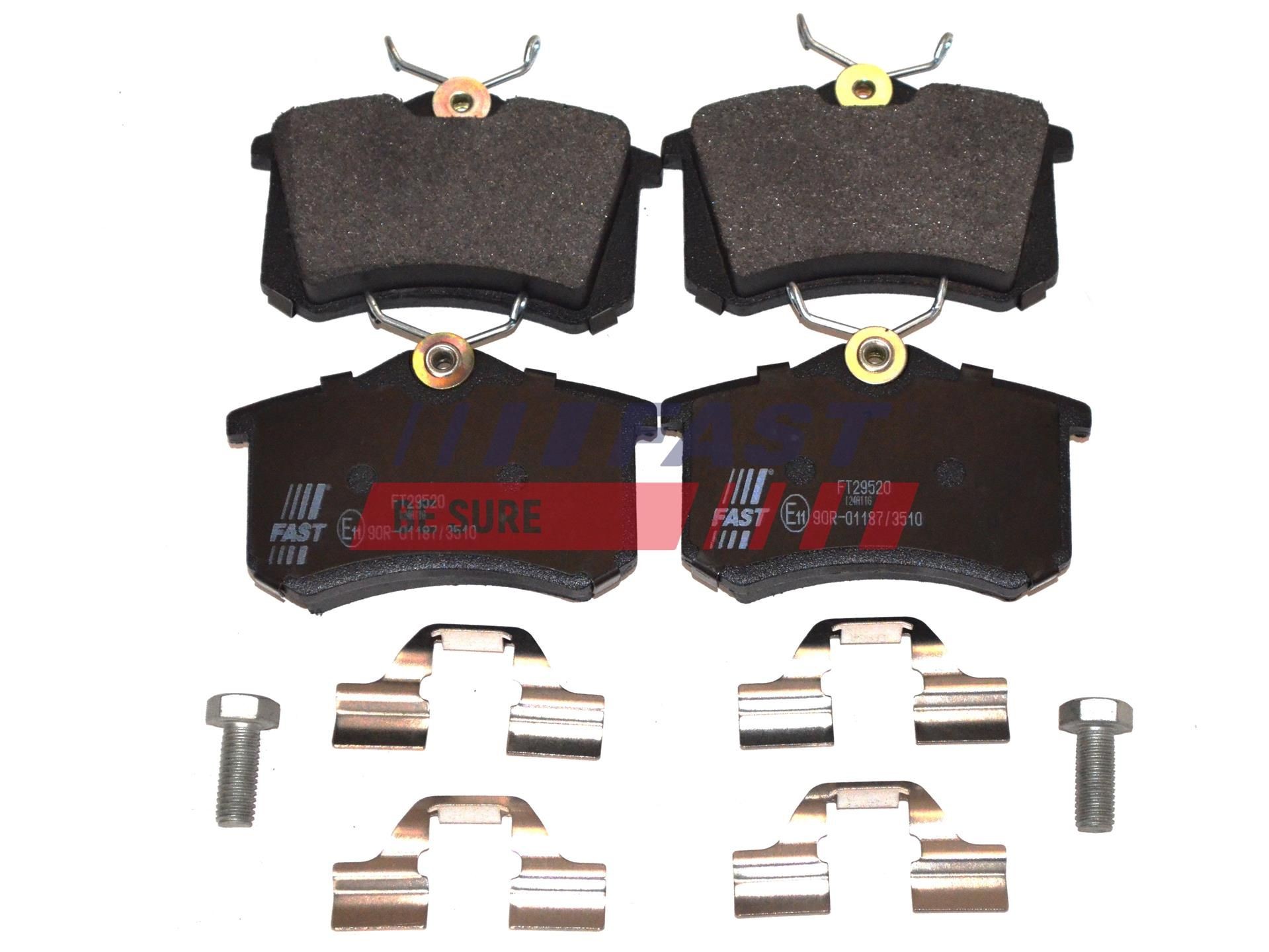 FAST Fékbetét készlet, tárcsafék FT29520 FAST Sport fékbetét FT29520 tapasztalat