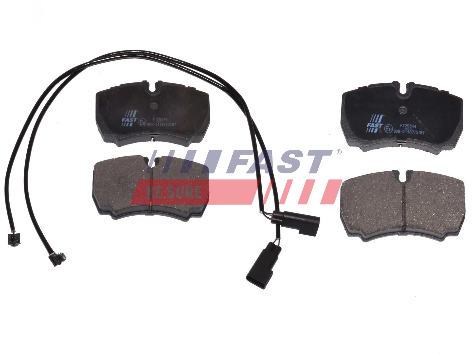 FAST Brzdové doštičky/platničky FT29544 FAST Športové brzdové doštičky HONDA FT29544