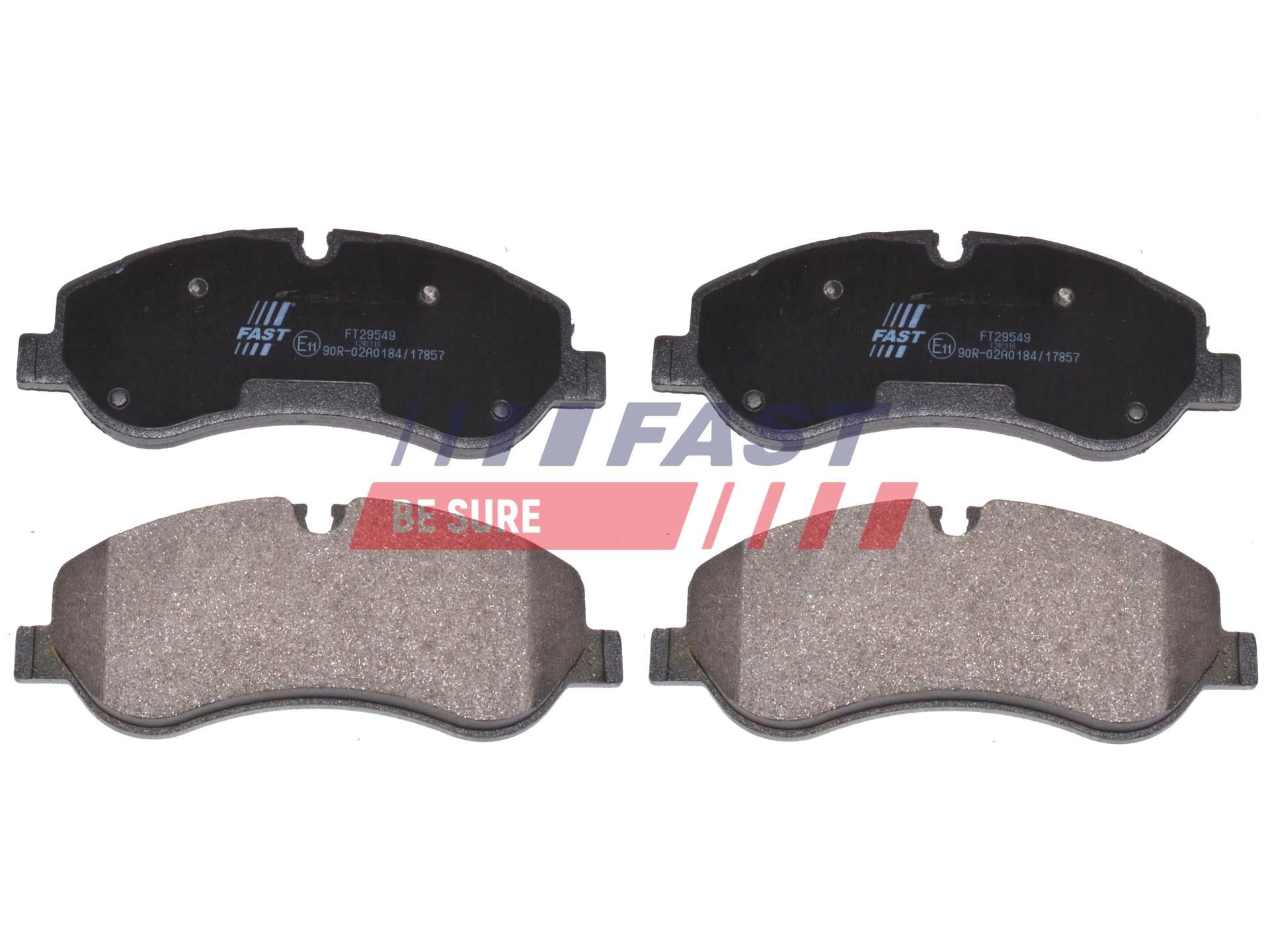 FAST Bremseklosser FT29549 FT29549 FAST Sportsbremseklosser Chrysler billige